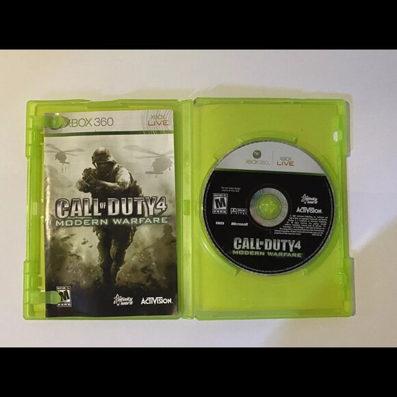 Call Of Duty 4 Modern Warfare Xbox 360 - Complete CIB - Picture 3 of 4
